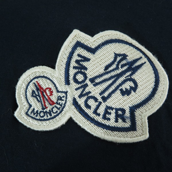 実際に弊社で買取させて頂いた【JPタグ】MONCLER/モンクレール MAGLIA T-SHIRT/ワッペン Tシャツ D10918032500 8390Y/XLの画像 6枚目
