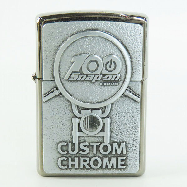 実際に弊社で買取させて頂いたZIPPO/ジッポー Snap-on/スナップオン CUSTOM CFROME 2020年製 