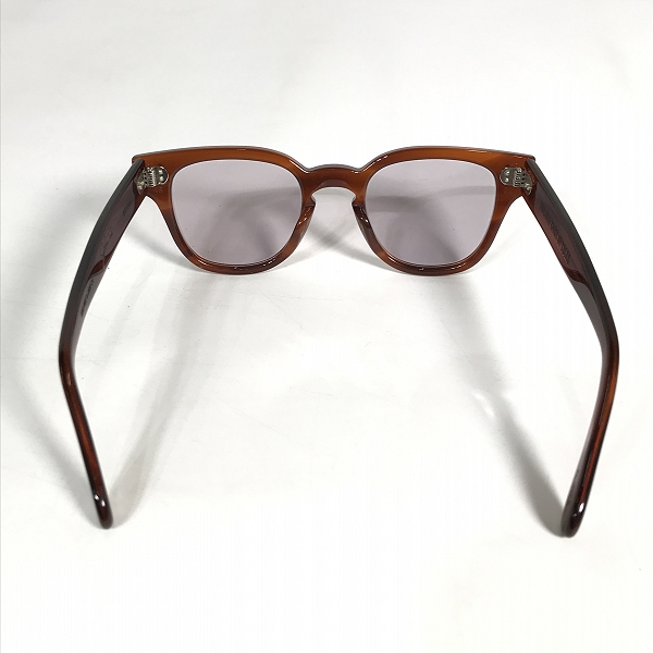 実際に弊社で買取させて頂いたJULIUS TART OPTICAL/ジュリアス タート オプティカル BRYAN メガネ アイウェア PL-007G の画像 3枚目