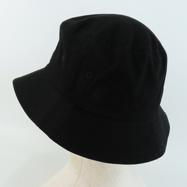 実際に弊社で買取させて頂いたSTUSSY/ステューシー バケットハット ブラックの画像 1枚目
