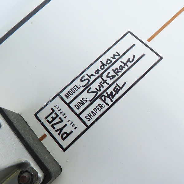 実際に弊社で買取させて頂いたYOW/ヤウ Shadow 33.5” シャドウ PYZEL MERAKI S5 スケートボード/サーフスケートの画像 8枚目