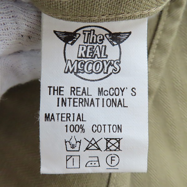 実際に弊社で買取させて頂いたThe REAL McCOY'S/リアルマッコイズ UNION ワークシャツ ユニオン 15 1/2-33の画像 3枚目