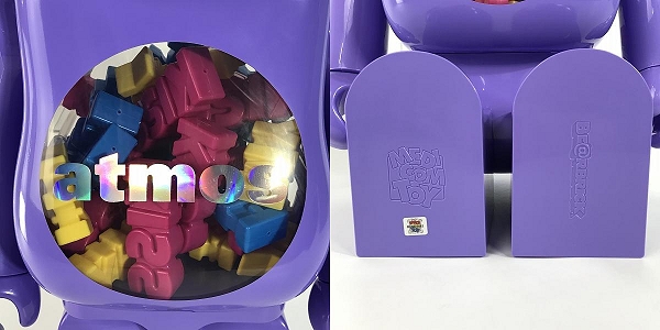 実際に弊社で買取させて頂いたMEDICOM TOY × atmos × BADMOOD/メディコムトイ×アトモス ×バッドムード BE@RBRICK/ベアブリック コレクション 1000%の画像 4枚目