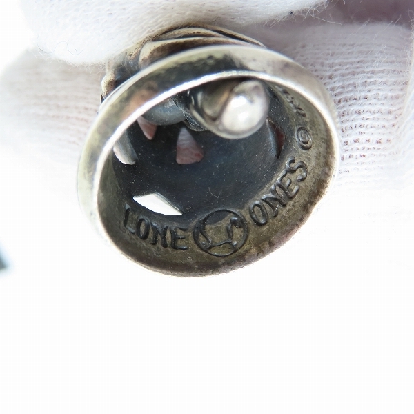 実際に弊社で買取させて頂いた【ギャラ付】LONE ONES/ロンワンズ Crane bell/クレーンベル ペンダント/Mサイズの画像 4枚目