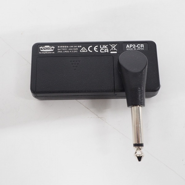 実際に弊社で買取させて頂いたVOX/ヴォックス amPlug2 AP2-CR Classic Rock ヘッドホン ギターアンプ【動作確認済】の画像 4枚目