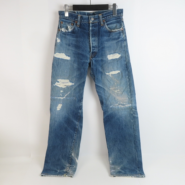 実際に弊社で買取させて頂いたLevi’s/リーバイス 501XX 米国製 555刻印/バレンシア工場 ビッグE デニムパンツ/ジーンズ 501-0004/31