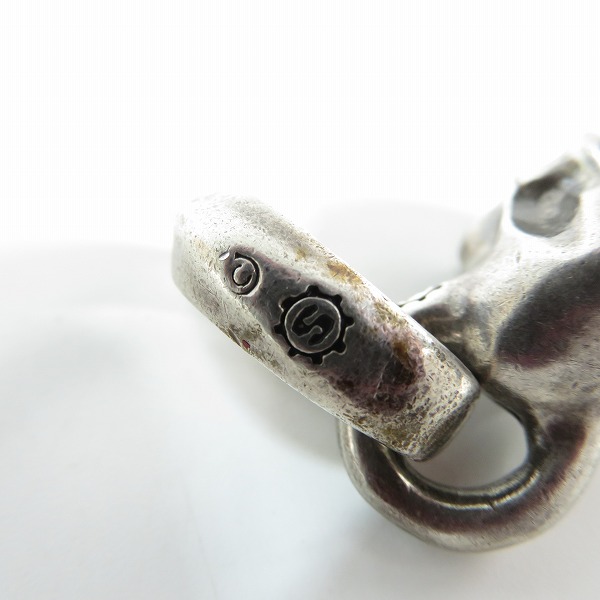 実際に弊社で買取させて頂いたSTARLINGEAR/スターリンギア マイクロスカルペンダントの画像 9枚目