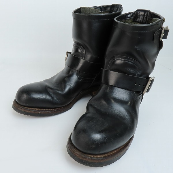 実際に弊社で買取させて頂いたRED WING/レッドウィング ショート エンジニアブーツ スチールトゥ ブラック 2976/7.5D
