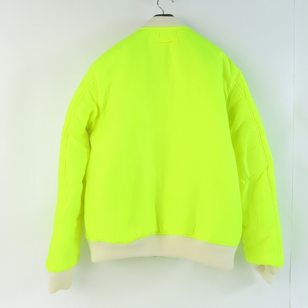 実際に弊社で買取させて頂いたDIESEL/ディーゼル  ダメージ加工 リバーシブル パテッド MA-1ジャケット J-ROSS-REV 00SAS1/Lの画像 3枚目