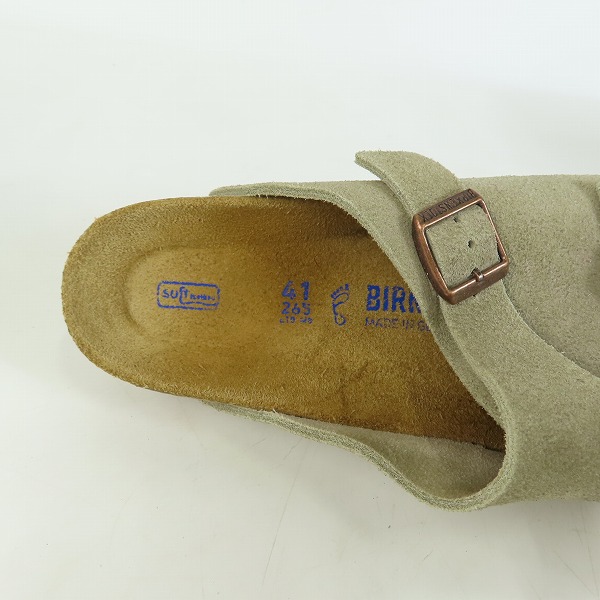 実際に弊社で買取させて頂いたBIRKENSTOCK/ビルケンシュトック ZURICH BS/チューリッヒ スエード サンダル 1009532/41の画像 4枚目