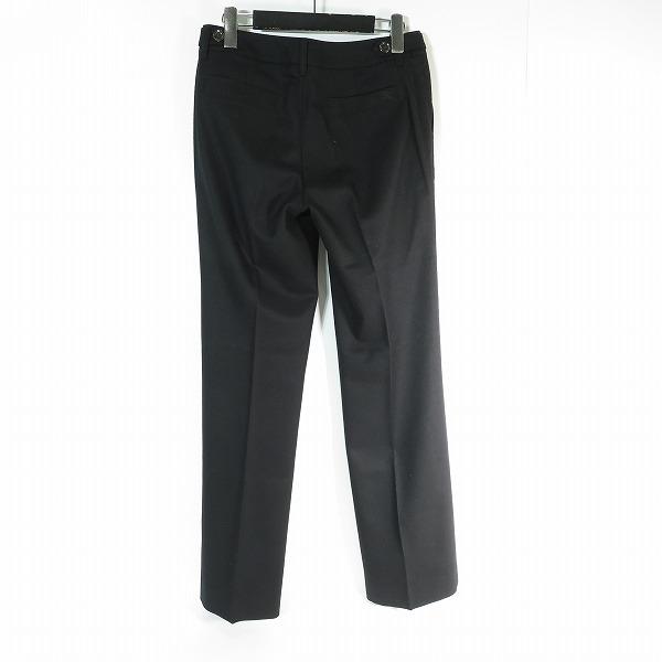 実際に弊社で買取させて頂いたBURBERRY LONDON/バーバリーロンドン ロゴ刺繍 ウールスラックス 38の画像 1枚目