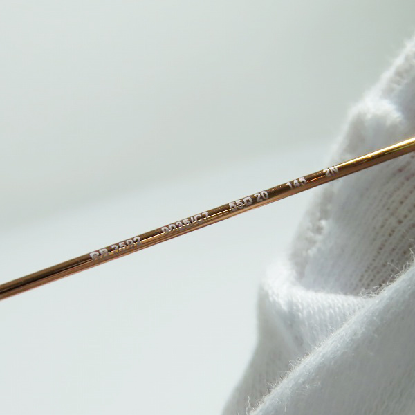 実際に弊社で買取させて頂いたRay-Ban/レイバン サングラス/アイウェア RB3592の画像 7枚目