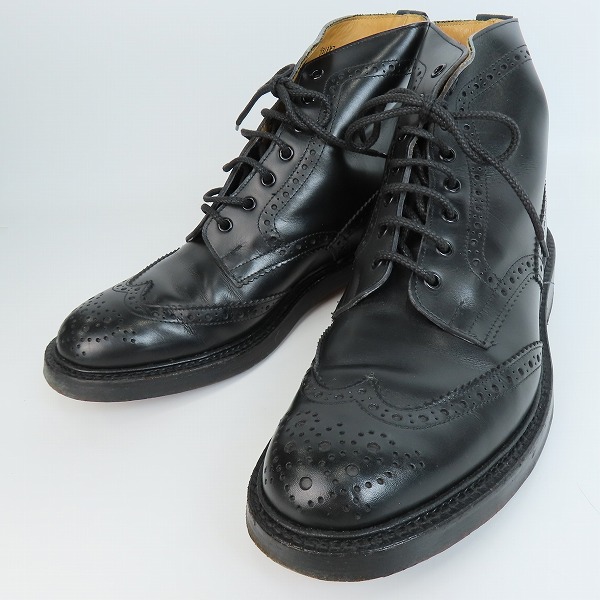 実際に弊社で買取させて頂いたTricker's/トリッカーズ STOW/ストウ ウイングチップ カントリーブーツ 5634 8.5