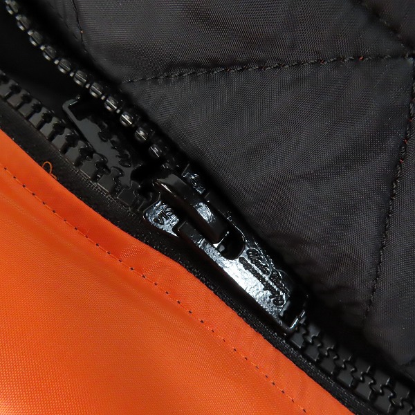 実際に弊社で買取させて頂いたUNDERCOVER/アンダーカバー REBEL BOMBER JACKET/リバーシブル MA-1/ボンバージャケット UC1C4205-2/3の画像 6枚目