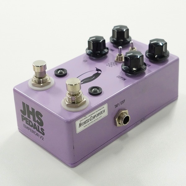 実際に弊社で買取させて頂いたJHS Pedals/ジェイエイチエスペダルズ EMPEROR V2 Analog Chorus/Vibrato コーラス/ヴィブラート エフェクター 動作確認済みの画像 4枚目