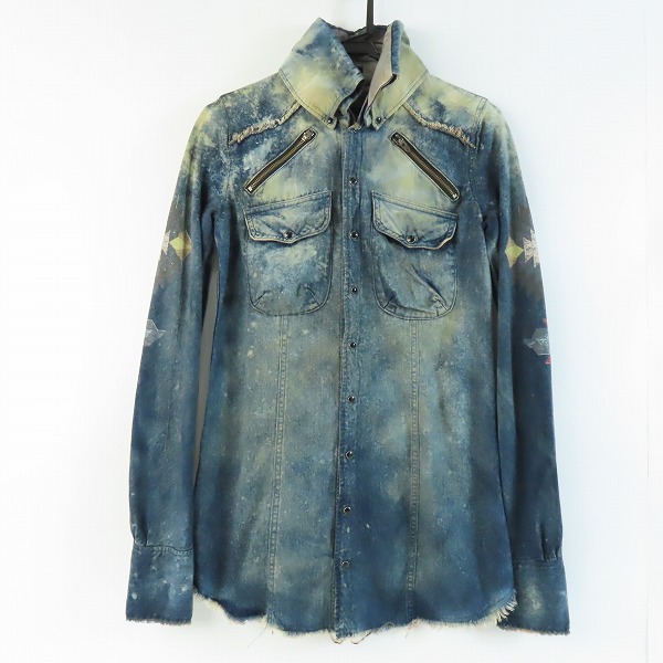 実際に弊社で買取させて頂いたL.G.B./ルグランブルー スナップボタン デニムシャツ Shirt-G/STD 122SH/1