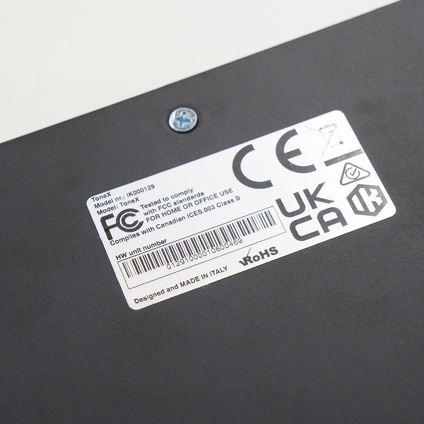 実際に弊社で買取させて頂いたIK MULTIMEDIA/アイケーマルチメディア TONEX PEDAL ギター アンプシミュレーター マルチエフェクター 簡易動作確認済みの画像 7枚目