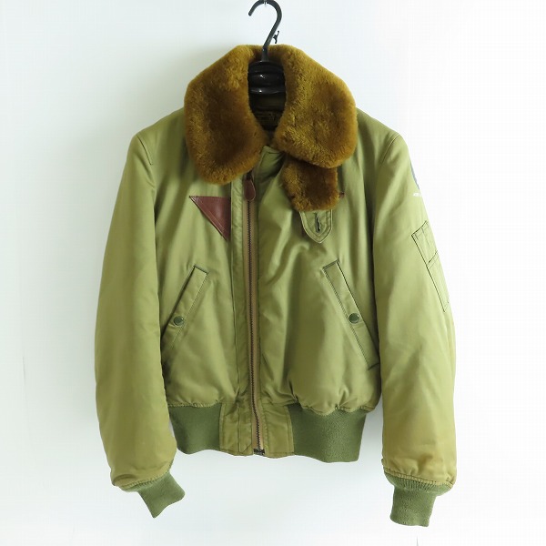 実際に弊社で買取させて頂いたTHE REAL McCOY'S/リアルマッコイズ ROUGH WEAR CLOTHING B-15A フライトジャケット 34