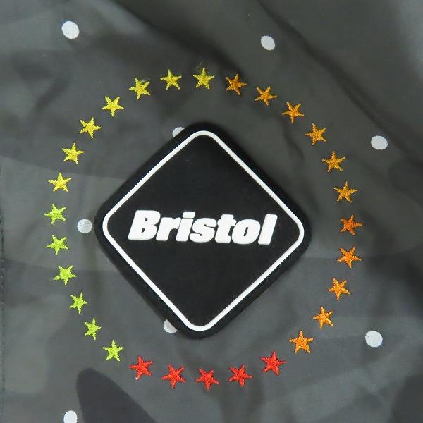 実際に弊社で買取させて頂いたF.C.R.B×NIKE/エフシーレアルブリストル×ナイキ カモフラトレーニングジャケット/577340-013 Mの画像 7枚目