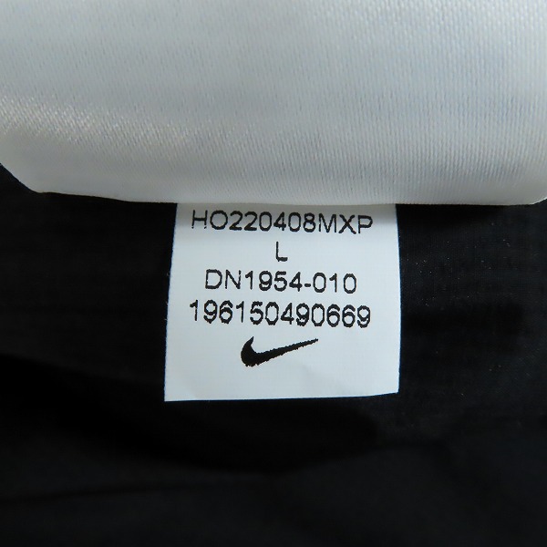 実際に弊社で買取させて頂いたNIKE GOLF/ナイキ ゴルフ サーマフィット レペル フルジップ ゴルフジャケット ブラック DN1954-010 Lの画像 5枚目