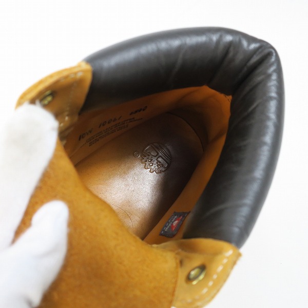 実際に弊社で買取させて頂いたTimberland/ティンバーランド プレミアム 6インチ ウォータープルーフ ブーツ 10061/10Wの画像 4枚目