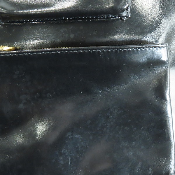 実際に弊社で買取させて頂いたGIANNI VERSACE/ジャン二ヴェルサーチ ヴィンテージ レザーミニリュックサックの画像 6枚目