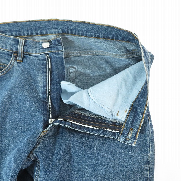 実際に弊社で買取させて頂いたLoro Piana/ロロピアーナ イタリア製 ワイドデニムパンツ /29の画像 5枚目