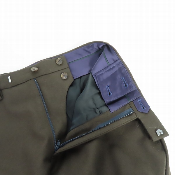 実際に弊社で買取させて頂いたBED JW FORD/ベッドフォード 17AW ウールスラックスパンツ 0の画像 5枚目