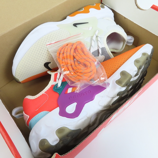 実際に弊社で買取させて頂いたNIKE×BEAMS/ナイキ×ビームス REACT PRESTO DHARMA リアクトプレスト ダルマ CJ8016-107/26.5の画像 8枚目