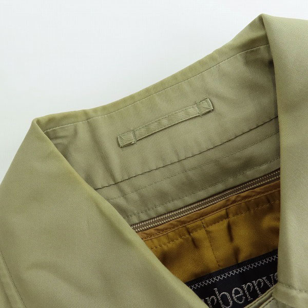 実際に弊社で買取させて頂いたBURBERRYS/バーバリーズ ライナー付 ロングトレンチコート/BBB55-940-72の画像 5枚目