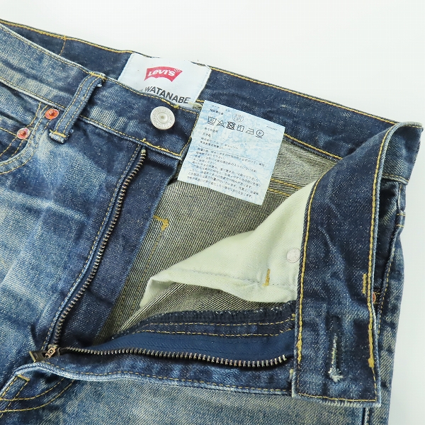 実際に弊社で買取させて頂いたJUNYA WATANABE COMME des GARCONS×Levi’s/ジュンヤワタナベ コムデギャルソン×リーバイス コラボ デニムパンツ JI-P101/XSの画像 4枚目