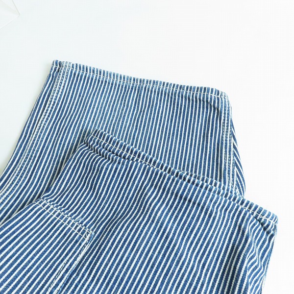 実際に弊社で買取させて頂いたTHE FLAT HEAD/フラットヘッド ストライプ コットン ハーフパンツ/32の画像 8枚目