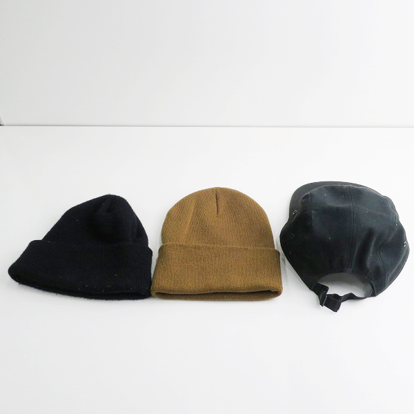 実際に弊社で買取させて頂いたCarhartt/カーハート ビーニー/ニットキャップ/キャップ 3点セットの画像 1枚目