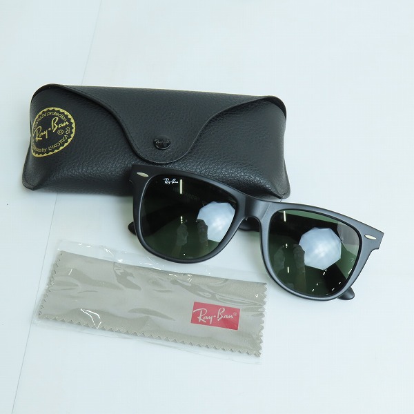 実際に弊社で買取させて頂いたRay-Ban/レイバン WAYFARER ウェイファーラー サングラス/アイウェア RB2140-F 901-Sの画像 9枚目