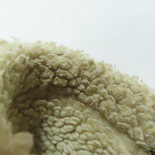 実際に弊社で買取させて頂いたALPHA INDUSTRIES/アルファインダストリーズ フェイクムートン B-3 フライトジャケット TA1469-068/Lの画像 9枚目