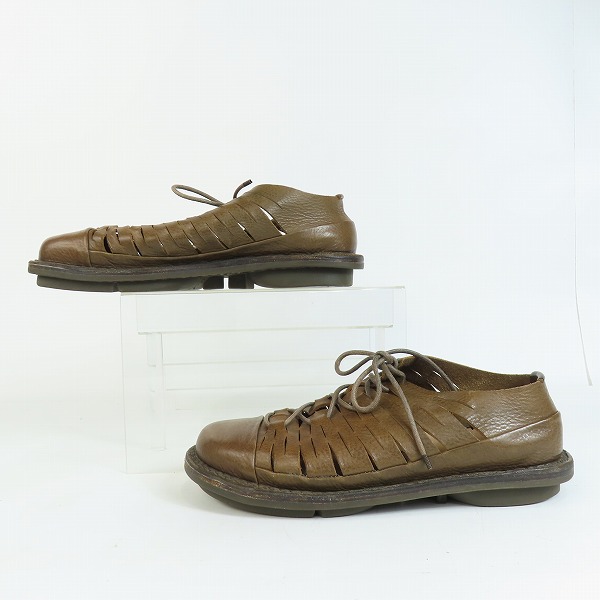実際に弊社で買取させて頂いたTRIPPEN/トリッペン レザーシューズ/41の画像 3枚目