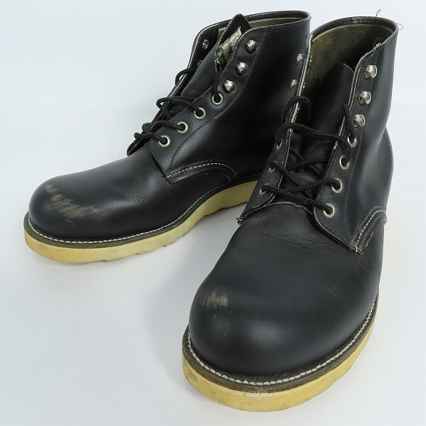 実際に弊社で買取させて頂いたRED WING/レッドウィング 新四角犬タグ 黒 8165 10D