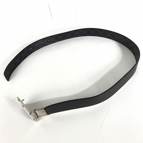 実際に弊社で買取させて頂いたLOUIS VUITTON/ルイヴィトン ダミエ サンチュール アヴァントゥール ベルト M9632 /36/90の画像 8枚目