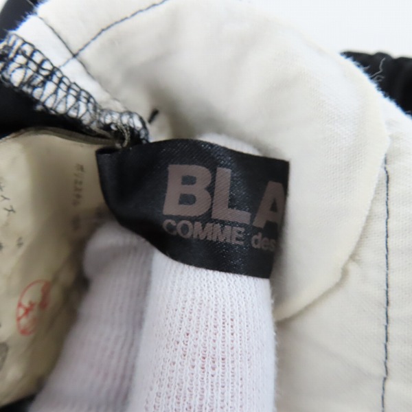 実際に弊社で買取させて頂いたBLACK COMME des GARCONS/ブラック コムデギャルソン イージー サルエル ハーフパンツ 1Q-P023 Mの画像 2枚目