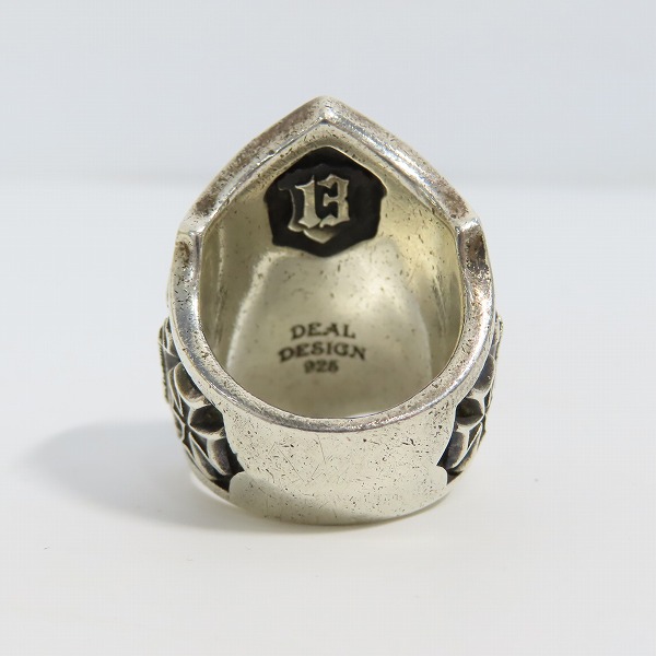 実際に弊社で買取させて頂いたDEAL DESIGN/ディールデザイン クロスリング 13.5-16.5号の画像 4枚目