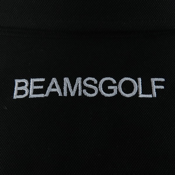 実際に弊社で買取させて頂いた【未使用】BEAMS GOLF/ビームスゴルフ 長袖ポロシャツ ブラック 82-12-0040-444-1920/Lの画像 7枚目