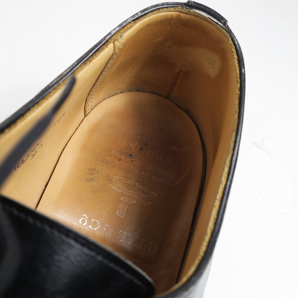 実際に弊社で買取させて頂いたPeal & Co./ピール＆コー ブルックスブラザーズ別注/Brooks Brothersレザーシューズ/10Dの画像 7枚目