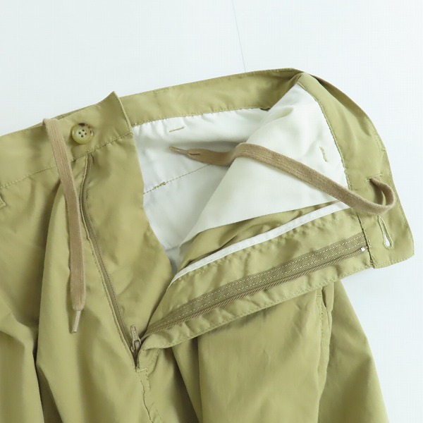 実際に弊社で買取させて頂いたBEAMS/ビームス SURF＆ SKATE BOYZ&GIRLZ期 プリーツジップパンツ/Sの画像 2枚目