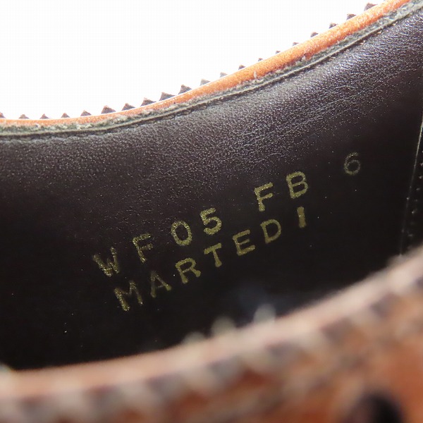 実際に弊社で買取させて頂いたPerfetto/ペルフェット ビジネスシューズ/6の画像 5枚目