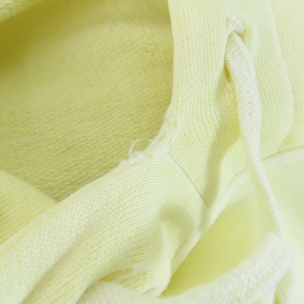 実際に弊社で買取させて頂いた【JPタグ】SAINT LAURENT PARIS/サンローランパリ パーカー フーディ ロゴ イエロー 557555 YB2YE/Mの画像 6枚目