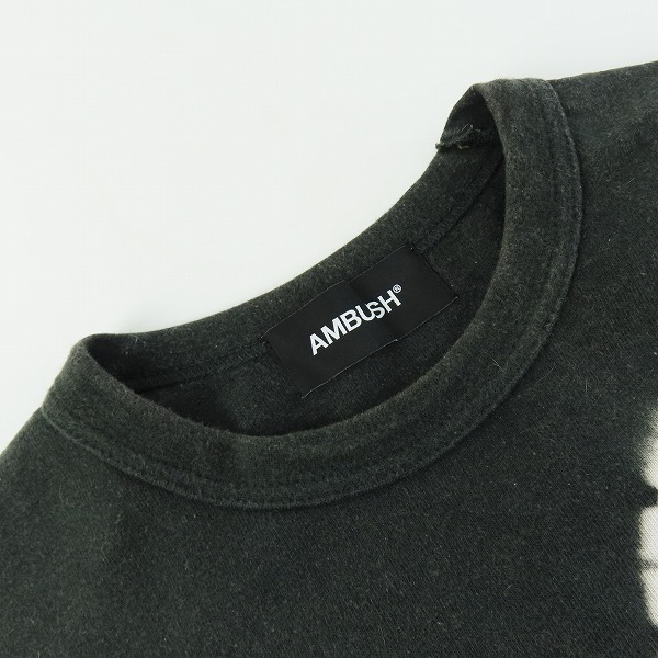 実際に弊社で買取させて頂いたAMBUSH/アンブッシュ タイダイ染め 長袖Tシャツ/2の画像 7枚目