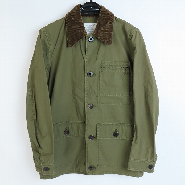 実際に弊社で買取させて頂いたWACKO MARIA/ワコマリア 襟コーデュロイ ハンティングジャケット/S