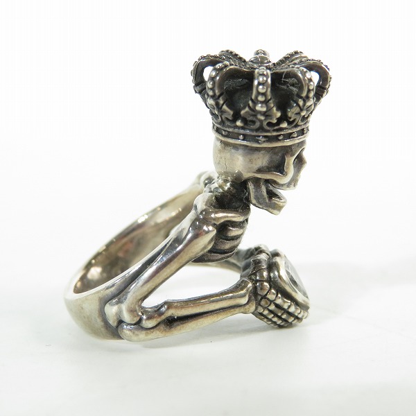 実際に弊社で買取させて頂いたJustin Davis/ジャスティンデイビス ハートフルリング 指輪 SRJ404/9号の画像 4枚目