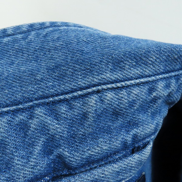 実際に弊社で買取させて頂いたDESCENDANT/ディセンダント 23AW ALLEN DENIM LS SHIRT COLOR/デニムシャツ 232WVDS-SHM01/2の画像 7枚目