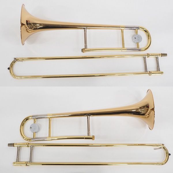 実際に弊社で買取させて頂いた★YAMAHA/ヤマハ YSL-455G/YSL455G テナートロンボーン ゴールド ハードケース付の画像 1枚目